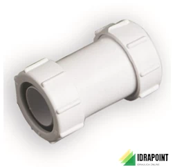 GIUNZIONE TUBO PIOMBO-PVC Ø 32x32 MM IN PLASTICA