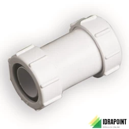 GIUNZIONE TUBO PIOMBO-PVC Ø 32x32 MM IN PLASTICA