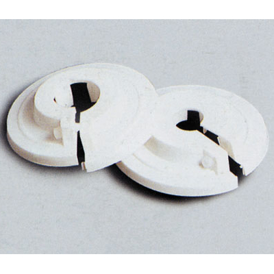 BORCHIA PLASTICA APRIBILE Ø 12 MM BIANCA