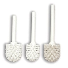 SCOPINI CON MANICO CM 12 BUSSOLA OTTONE FILETTATA M6