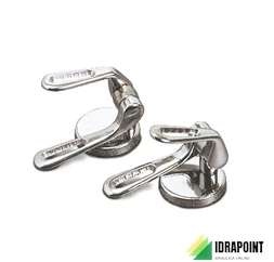 COPPIA CERNIERE SEDILI PERNO SNODATO CON ALETTE UNIVERSALI