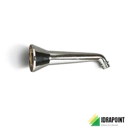 BRACCIO DOCCIA PESANTE CROMO Ø 1/2