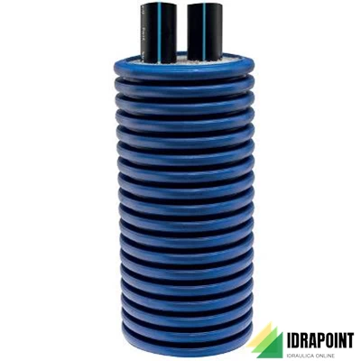 TUBI PREISOLATI MICROFLEX DUO Ø 50 MM PER ACQUA FREDDA