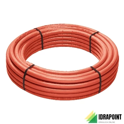 TUBO MULTISTRATO RIVESTITO ROSSO Ø 16X2 MM