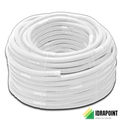 TUBO SCARICO CONDENSA Ø 18 - MANICOTTO Ø 16/18 ROTOLO 50MT