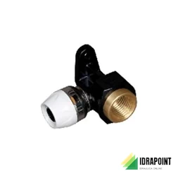 UPONOR RTM GOMITO CON FLANGIA Ø 20X1/2