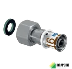 BOCCHETTONE UNIPIPE FEMMINA Ø 16X1/2