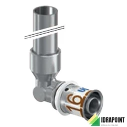 GOMITO UNIPIPE PER RADIATORE 16X350 MM