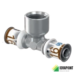 TE UNIPIPE FEMMINA Ø 16X1/2