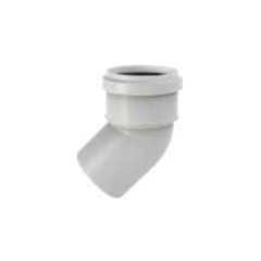 CURVA PP INNESTO 45° Ø 58 MM SILERE