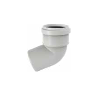 CURVA PP INNESTO 67° Ø 58 MM SILERE