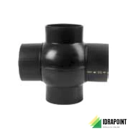 PEHD BRAGA 180° A SFERA 2 VIE Ø 110X110 MM