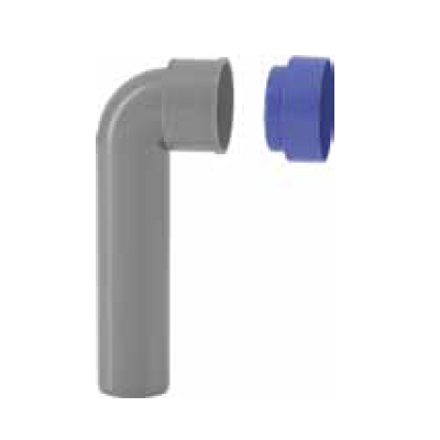 CURVA TECNICA PROLUNGATA INNESTO HTSW Ø 40X46 MM