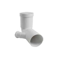 CURVA WC CON ATTACCO DX INNESTO HTSBL Ø 110/50 MM