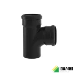 BRAGA CURVATA 87°30' BLACKFIRE Ø 90/90 MM