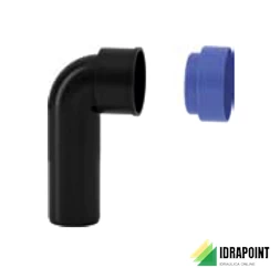 CURVA TECNICA CON TAPPO BLACKFIRE Ø 32/46,0 MM