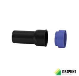 RACCORDO DRITTO CON TAPPO BLACKFIRE Ø 32/46,0 MM