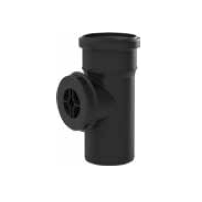 ISPEZIONE CON TAPPO FILETTATO BLACKFIRE Ø 125 MM