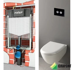 VALSIR FIXSISTEM TROPEA S PER WC SOSPESO