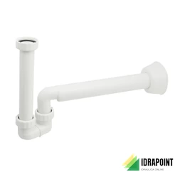 SIFONE PER BIDET SOSPESO IN P.P. BIANCO Ø 40X1.1/4