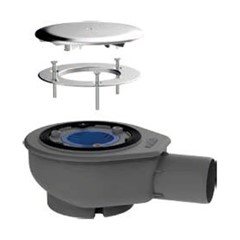 SIFONE PER PIATTO DOCCIA - H 58 MM