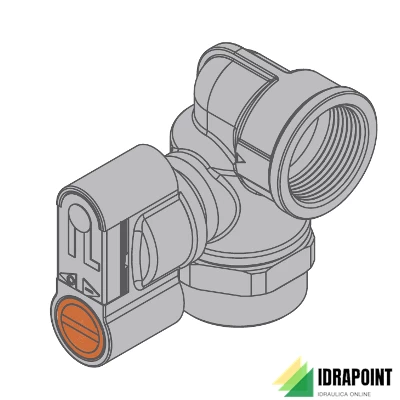 VALVOLA A SQUADRA GAS Ø 1