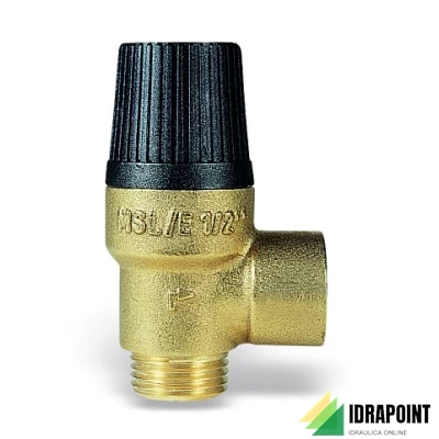 VALVOLA DI SICUREZZA ORDINARIA - 3 BAR Ø 1/2