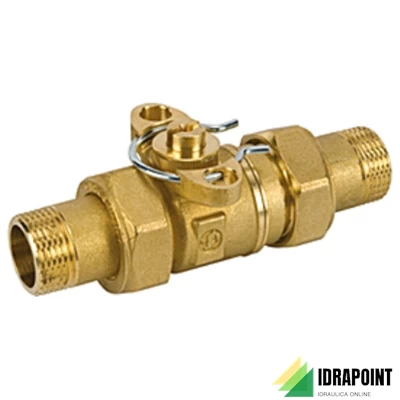 VALVOLA DI ZONA A 2 VIE MOTORIZZABILE CON BOCCHETTONE Ø 1