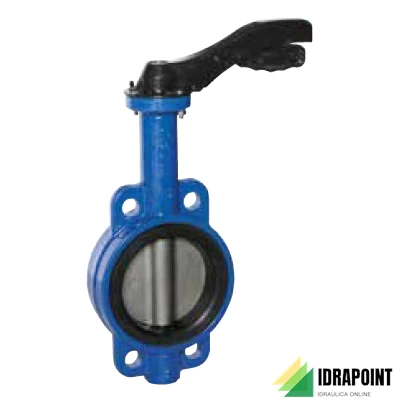 VALVOLA FARFALLA WAFER DN 125 - Ø140MM PN10/16 LUCCHETTABILE
