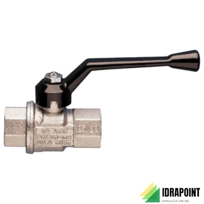 VALVOLA SFERA 1700 P. TOT. CON LEVA ALLUMINIO Ø 3