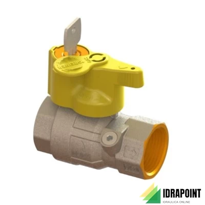VALVOLA SFERA GAS CON TAPPO 