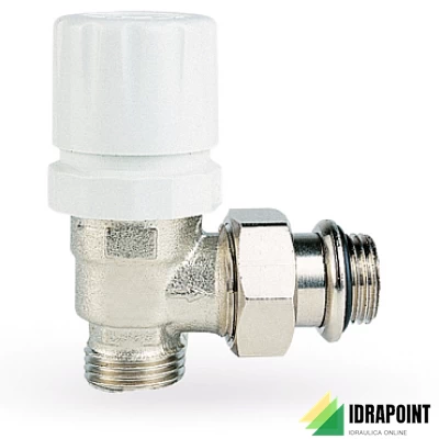 VALVOLA TERMOSTATIZZABILE A SQUADRA RAME Ø 3/8