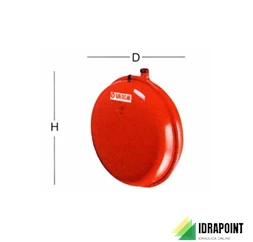 VASO ESPANSIONE BOMBATO PER CALDAIE LT. 6