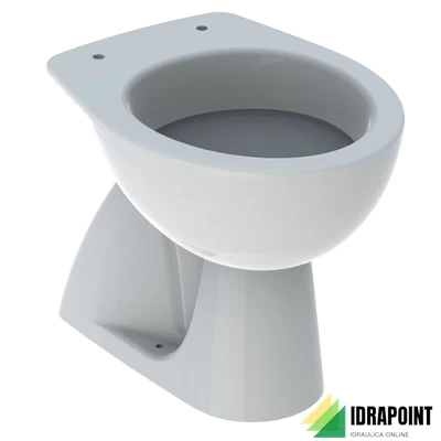 VASO SCARICO PAVIMENTO - SERIE COLIBRI' BIANCO