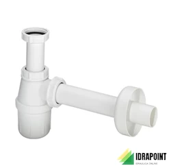 SIFONE BOTTIGLIA 5725 PP BN PER LAVABO Ø 1.1/4