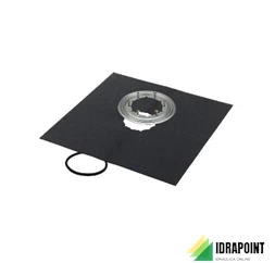 FLANGIA DI FISSAGGIO 4948.31 CON LASTRA EPDM 500X500 MM