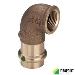 GOMITO 90°FR 2214.2 F. A PRESSIONE X ACQUA Ø 1/2