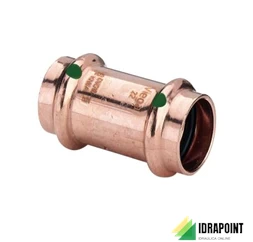 MANICOTTO 2415 CON BATTENTE IN RAME X ACQUA Ø 12 F/F