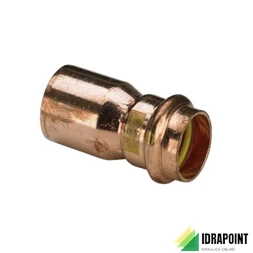 MANICOTTO RIDOTTO 2615.1 RAME A PRESSIONE GAS Ø 18X15 M/F