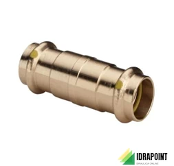 MANICOTTO IN BRONZO PER GAS PRESSARE Ø 15 F/F